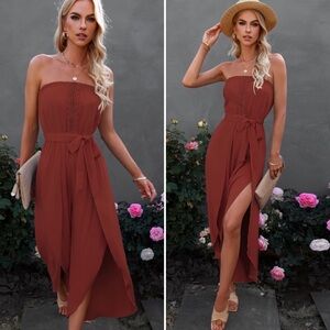 Impossible To Leave Sleeveless Jumpsuit